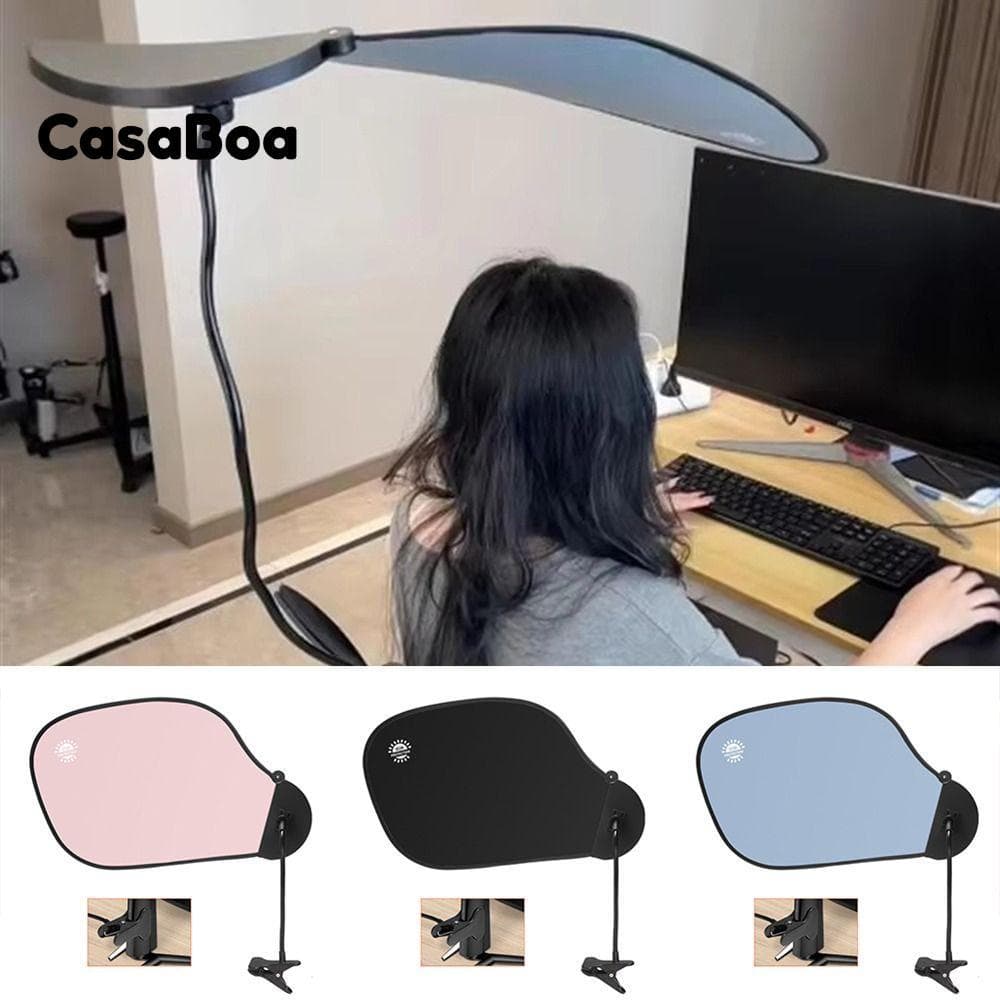 Viseira De Luz TOPABCUF , Ajustável Com Placa De Sombreamento Para Computador De Escritório Clipe , Solar Proteção UV