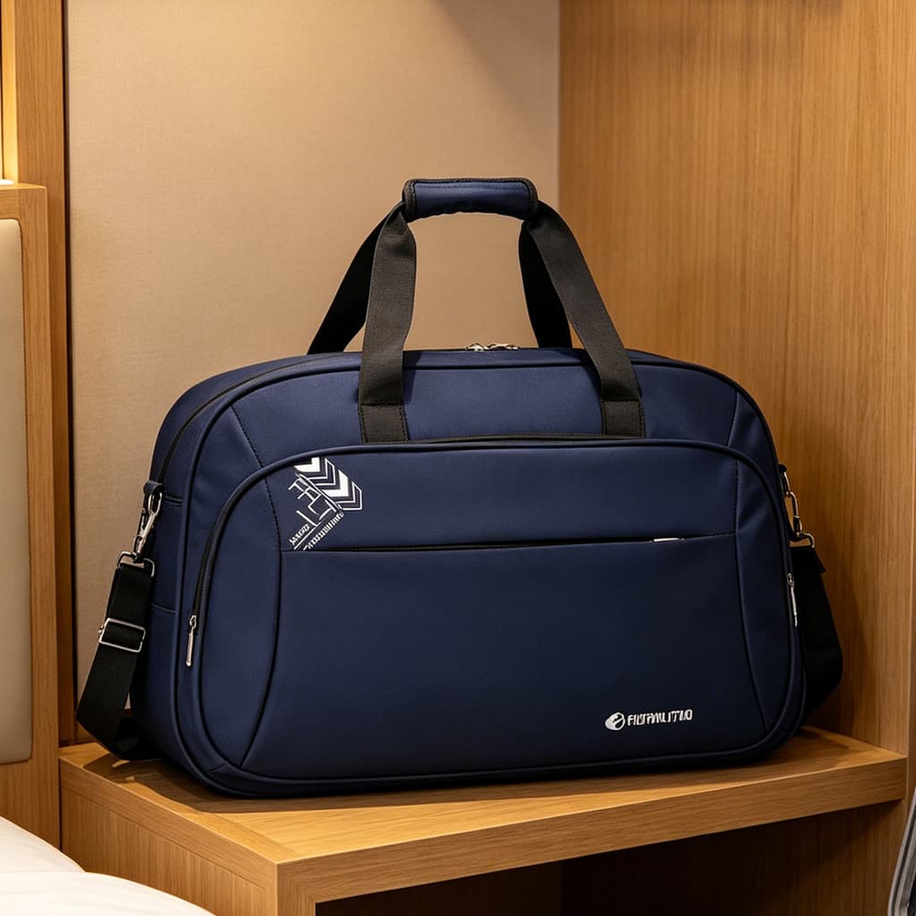 Bolsa de viagem portátil de grande capacidade, leve, à prova d'água, esportiva, academia, masculina, longa, curta distân