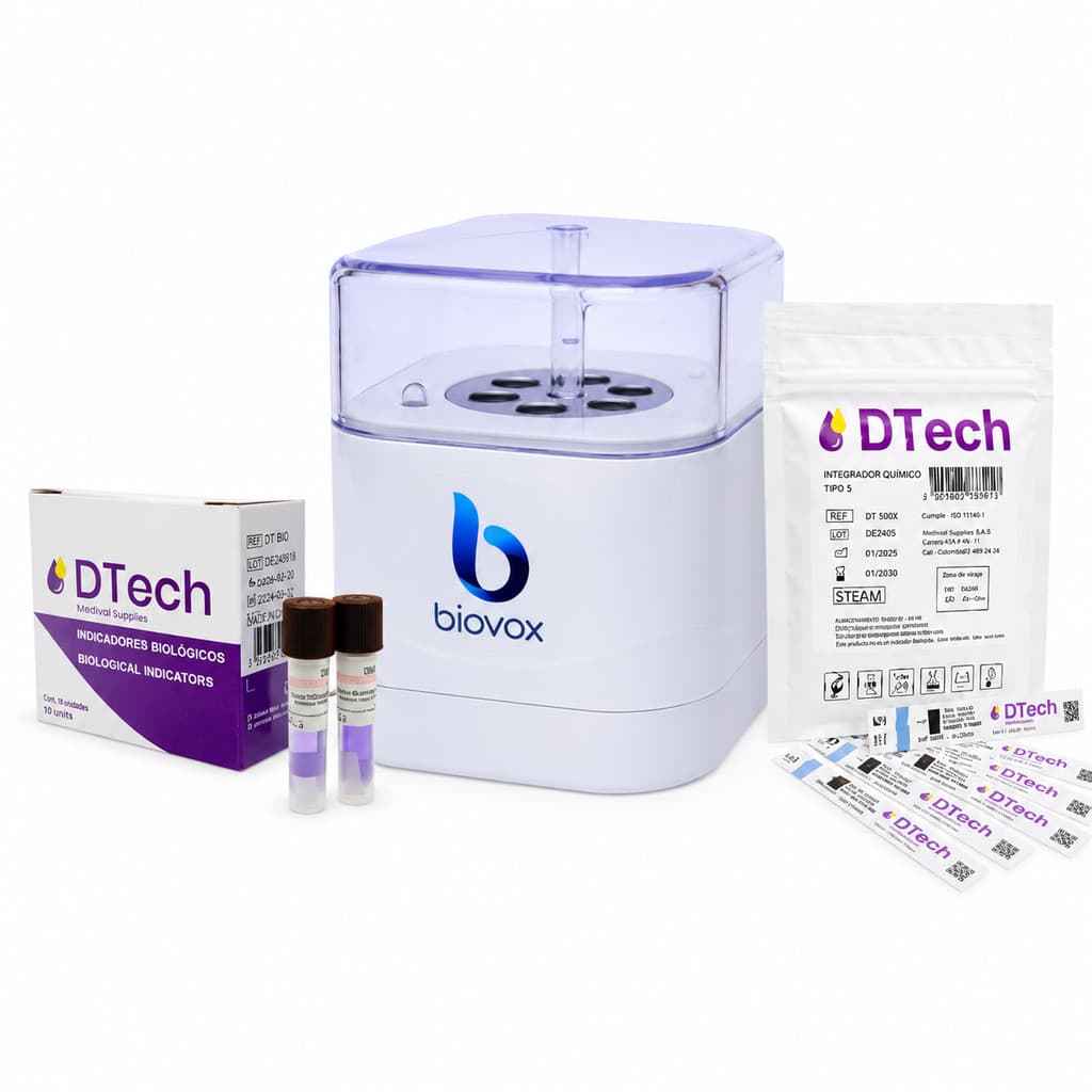 Kit Mini Incubadora Biovox + Indicador DTech + Integrador DTech