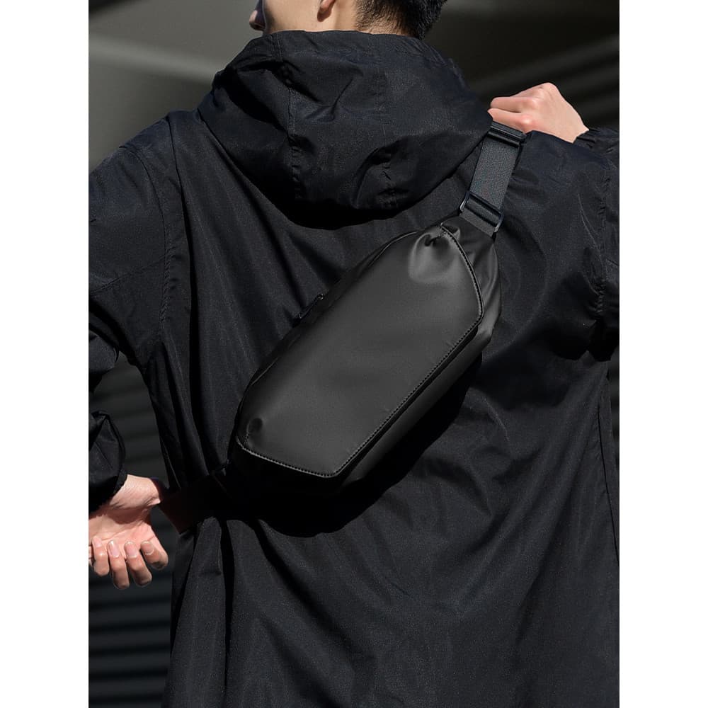 Moda legal bolsa mensageiro masculina fivela magnética multifuncional leve Casual bolsa masculina ciclismo grande capaci