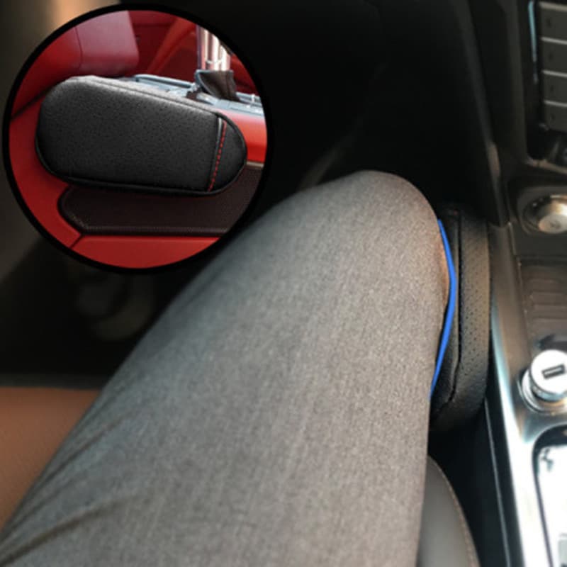 Almofada de perna de carro almofada de joelho de perna almofada protetora Universal assento de carro espuma de