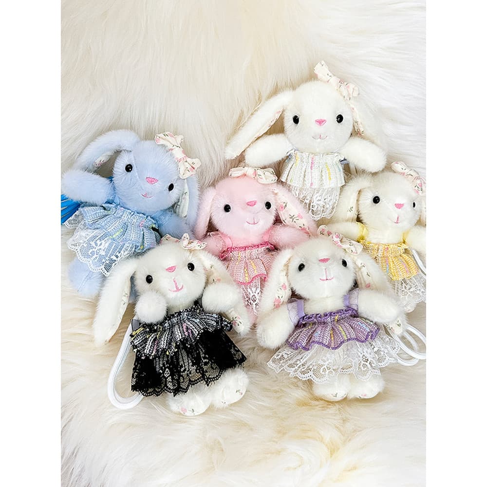 Desenhos animados Coco coelho boneca de pelúcia bonito coelho boneca saco chaveiro ornamentos para namorada presente ani