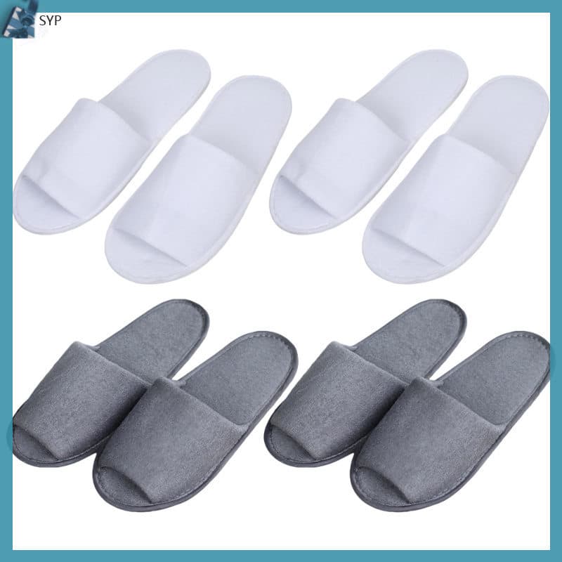 💄 4Pares Chinelo Aberto Para Uso Único Confortável E Leve