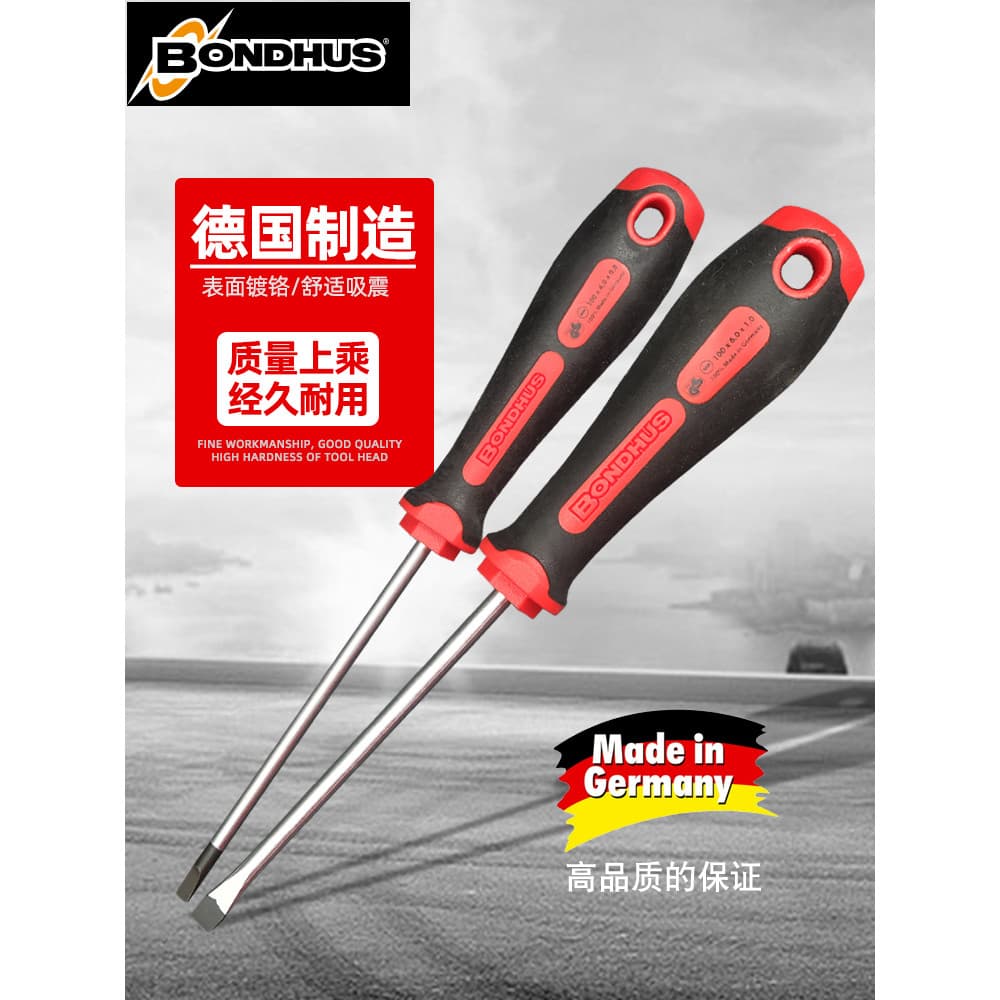 Chave de fenda Phillips BONDHUS BONDHUS Chave de fenda Terminal Phoenix importada de grau Industrial Chave de fenda alem