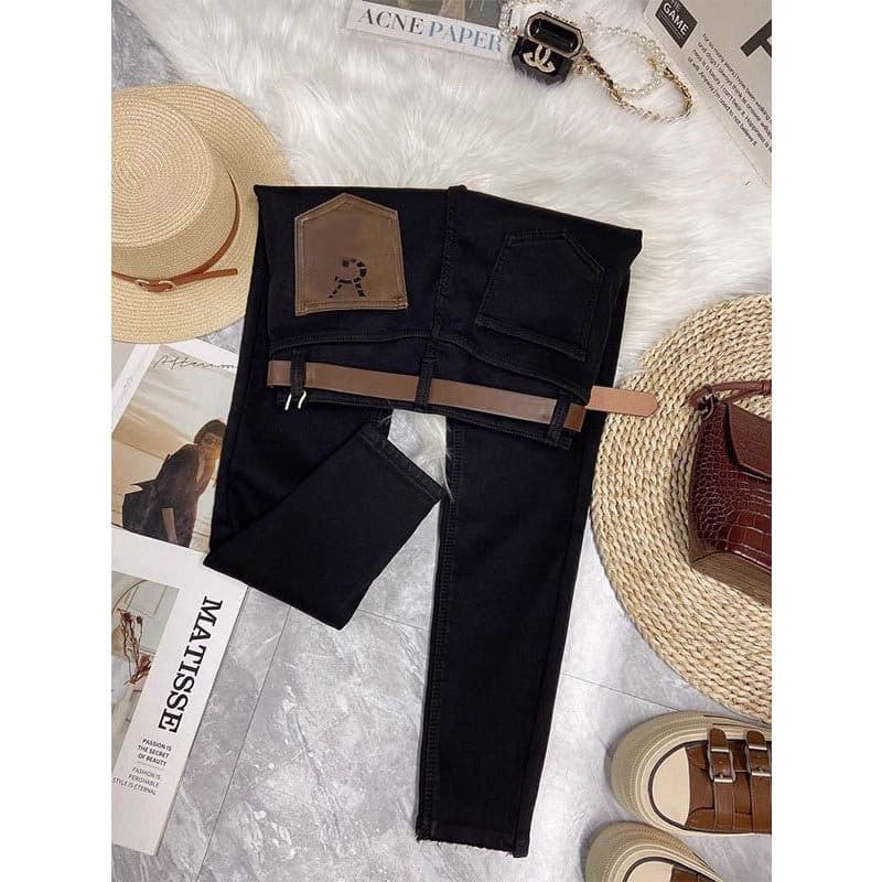 Versão coreana 2026 primavera verão venda quente em forma de pêra Jeans feminino mais magro olhar tamanho grande tornoze