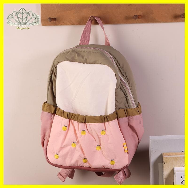 Margu Bordado Saco De Escola Infantil Elegante Bonito Leve Jardim De Infância Na Moda Bapa Bagagem Erite