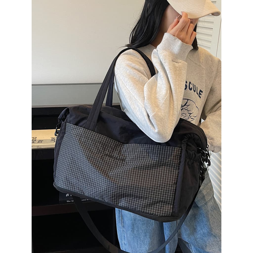 Bolsa de viagem de grande capacidade 2025 novo estilo leve All-Match bolsa esportiva Fitness bolsa feminina masculina de