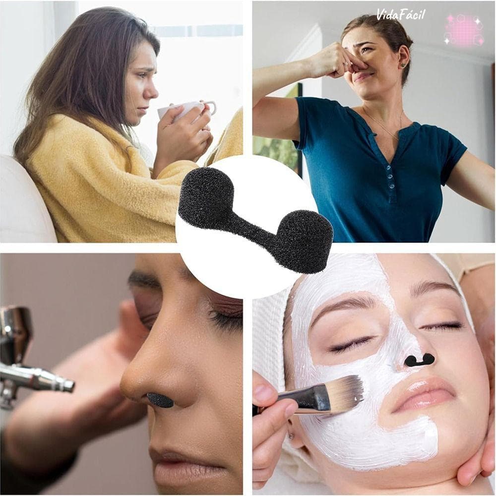 Filtros De Nariz Perfumados , Plugue De Esponja Descartável Invisível , Poeira Proteção Contra Ao Ar Livre