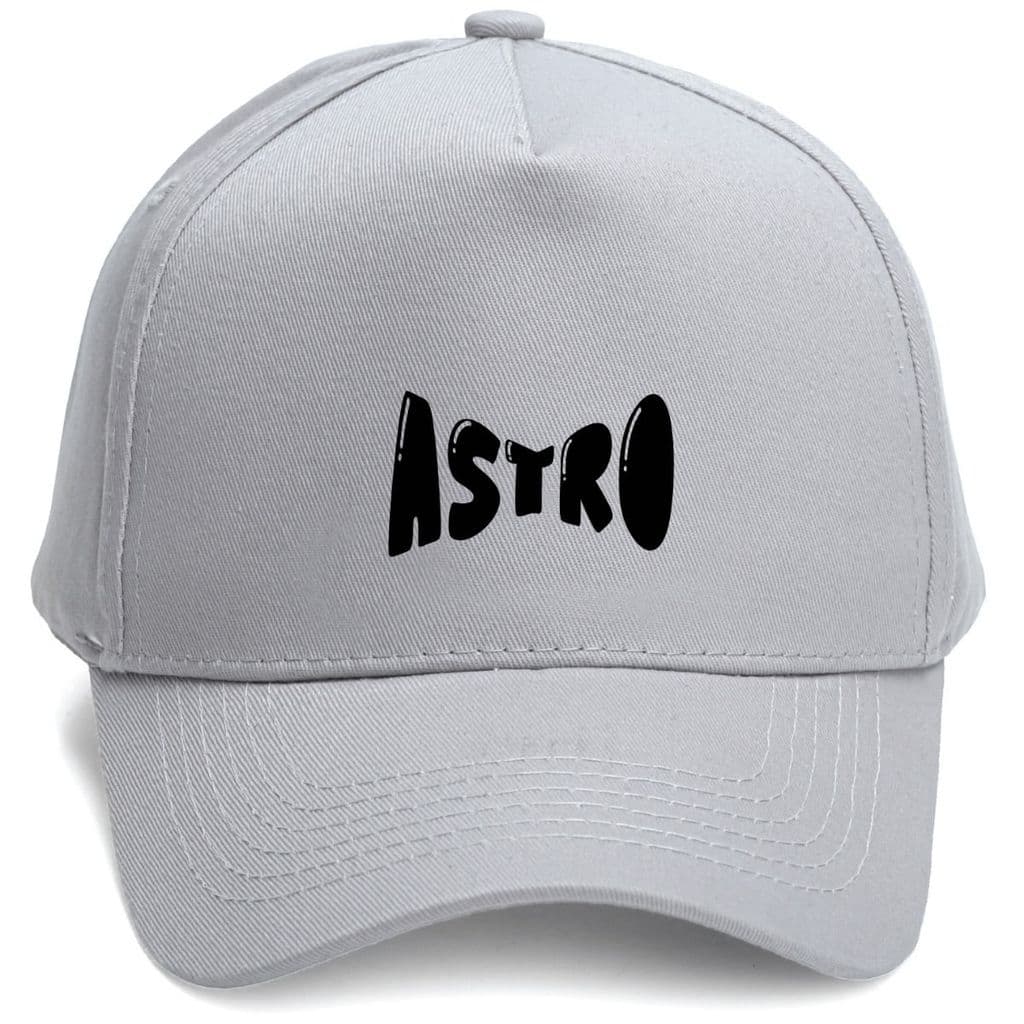 Boné Trucker Masculino Estampado Astro Letras Divertidas Casual Básico Ajustável Estilo Street Skatista