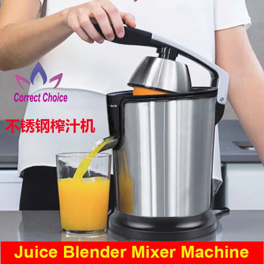 Liquidificador De Suco Elétrico Misturador De Frutas Cítricas Espremedor De Água Prensado À Mão