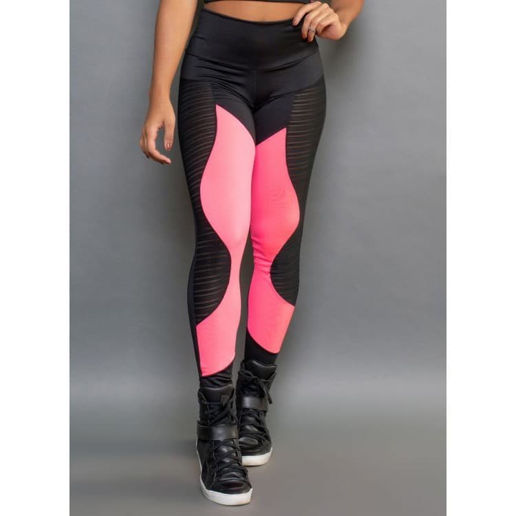 Calça Legging Leg Suplex Moda Academia Fitness Lyli