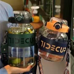 Copo de barriga grande resistente a altas temperaturas para sensação de alta qualidade 1.000ml copo de vidro plástico ve
