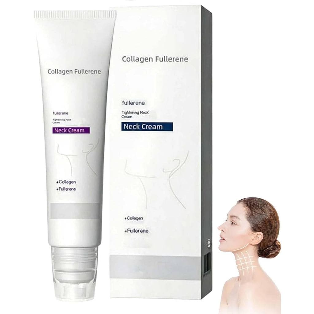 Creme Magec, Creme Mágico para Pescoço com Colágeno e Fullerene, Creme Firmador para Pescoço com Colágeno e Fullerene –