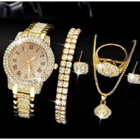 Novo relógio de pulso feminino com strass em toda a caixa, relógio com pulseira de aço estilo céu estrelado, relógio fem