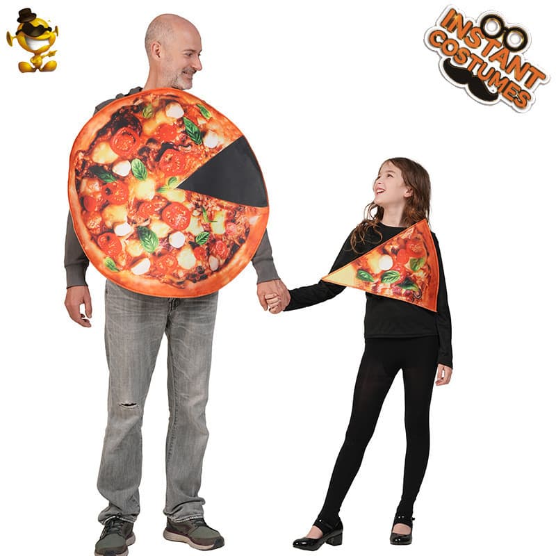 Halloween pai-filho Pizza traje Role-Playing traje palco desempenho traje festa traje distribuição
