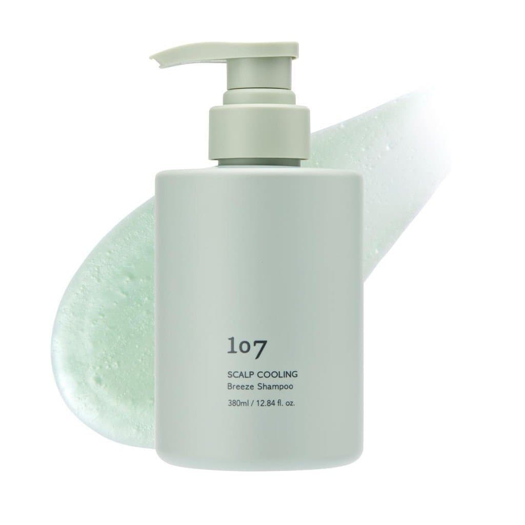 107 SCALP COOLING Breeze Shampoo - Shampoo calmante e refrescante para o couro cabeludo com vinagre de artemísia ferment