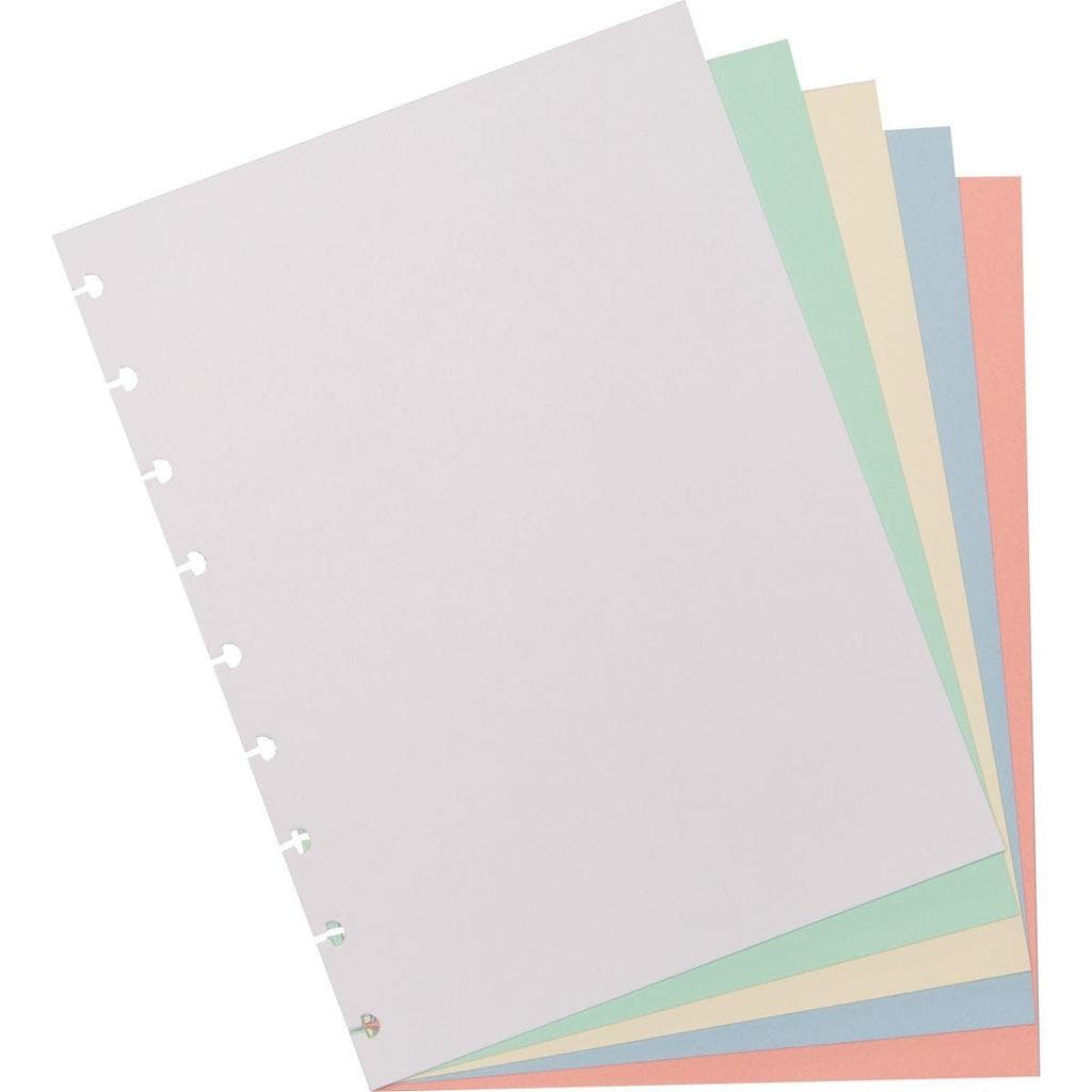 Caderno Inteligente (refil) Medio Colorido 80g.50fls. - Caderno Inteligente