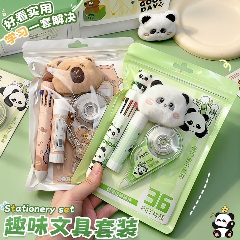 Conjunto de material escolar, prêmios de material escolar, recompensas para estudantes, pequenos presentes, lembranças f