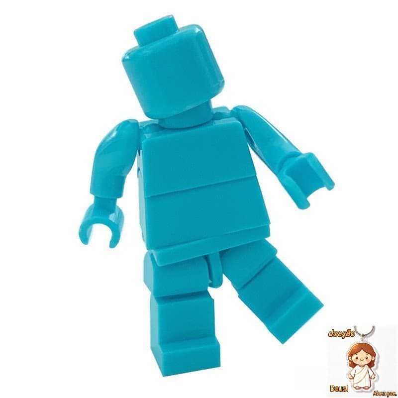 Blocos de Construção Mini Multicoloridos de Cor Sólida EQRU Brinquedos Infantis