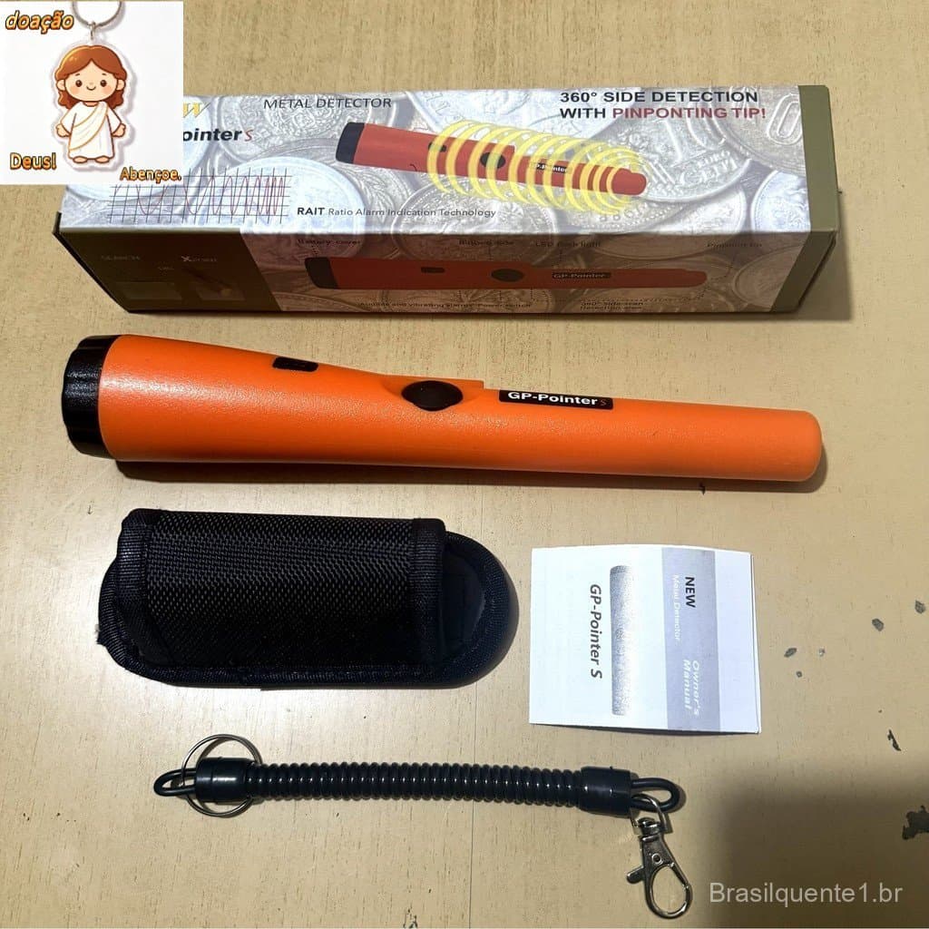 Detector De Metais Portátil À Prova D'água Com Localização Automática Para Ouro E Prata