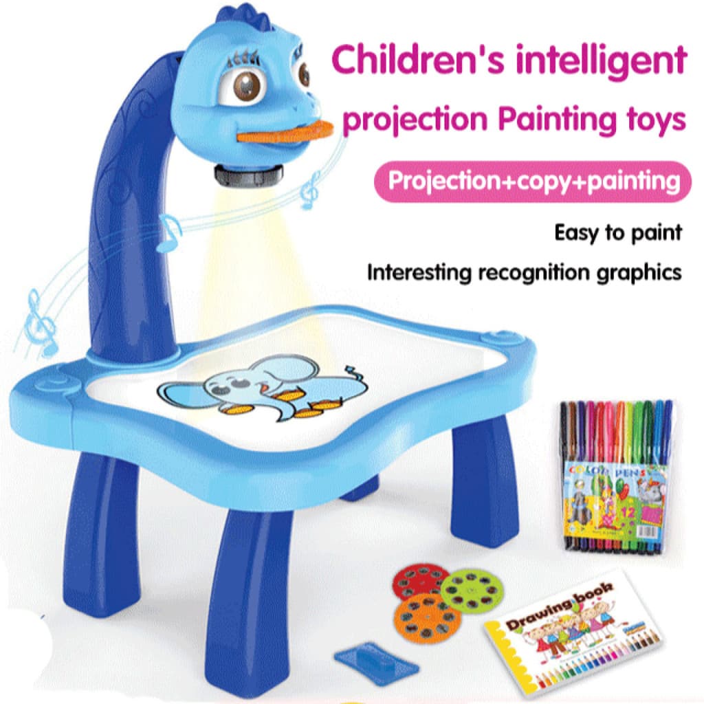 [Desenho Inteligente] Ligent Drawing Board Quadro de Desenho/Projeção Plástica para Educação Infantil
