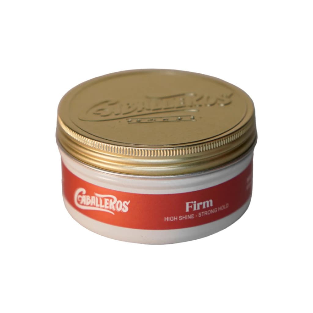 Firm Pomade - Efeito Brilho - Water Based - Fixação Forte 90g Caballeros