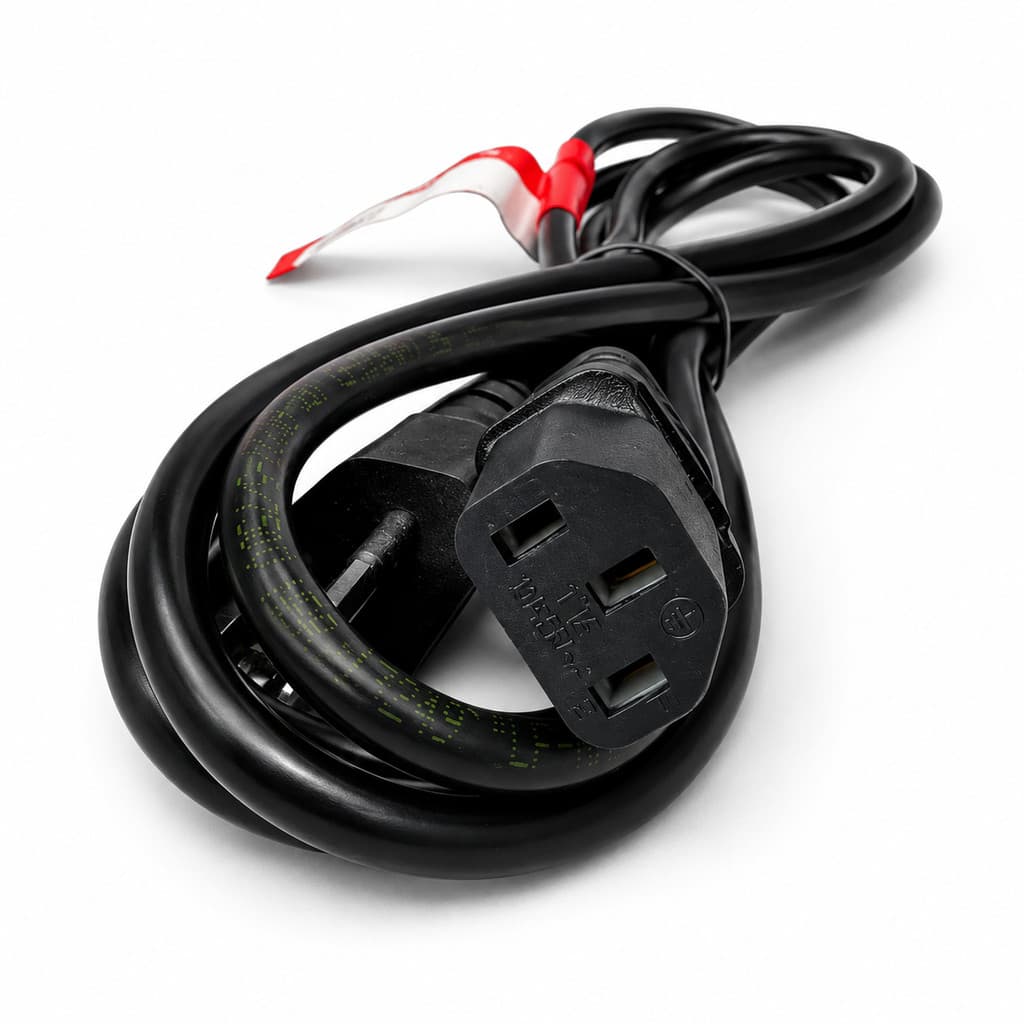 Cabo de Força Americano NEMA 5-15P para IEC C13