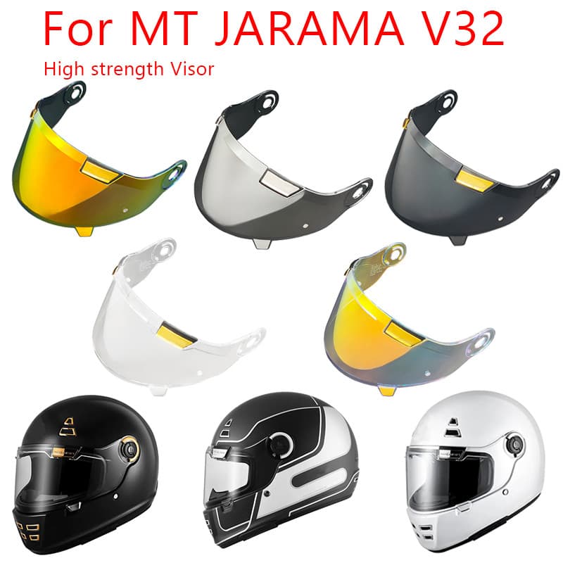JARAMA Capacete Viseira Escudo Para MT-V-32 Alta Resistência Viseiras V32 vizier
