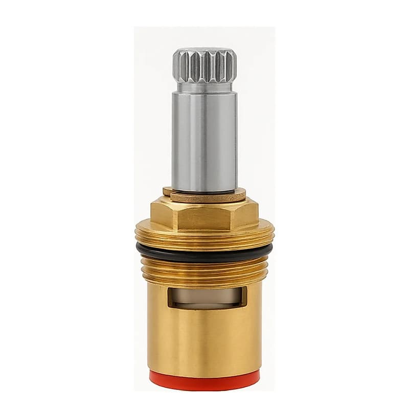 Reparo Cartucho M18 1/4 Volta Direito 16 Estrias Cor Dourado Metal