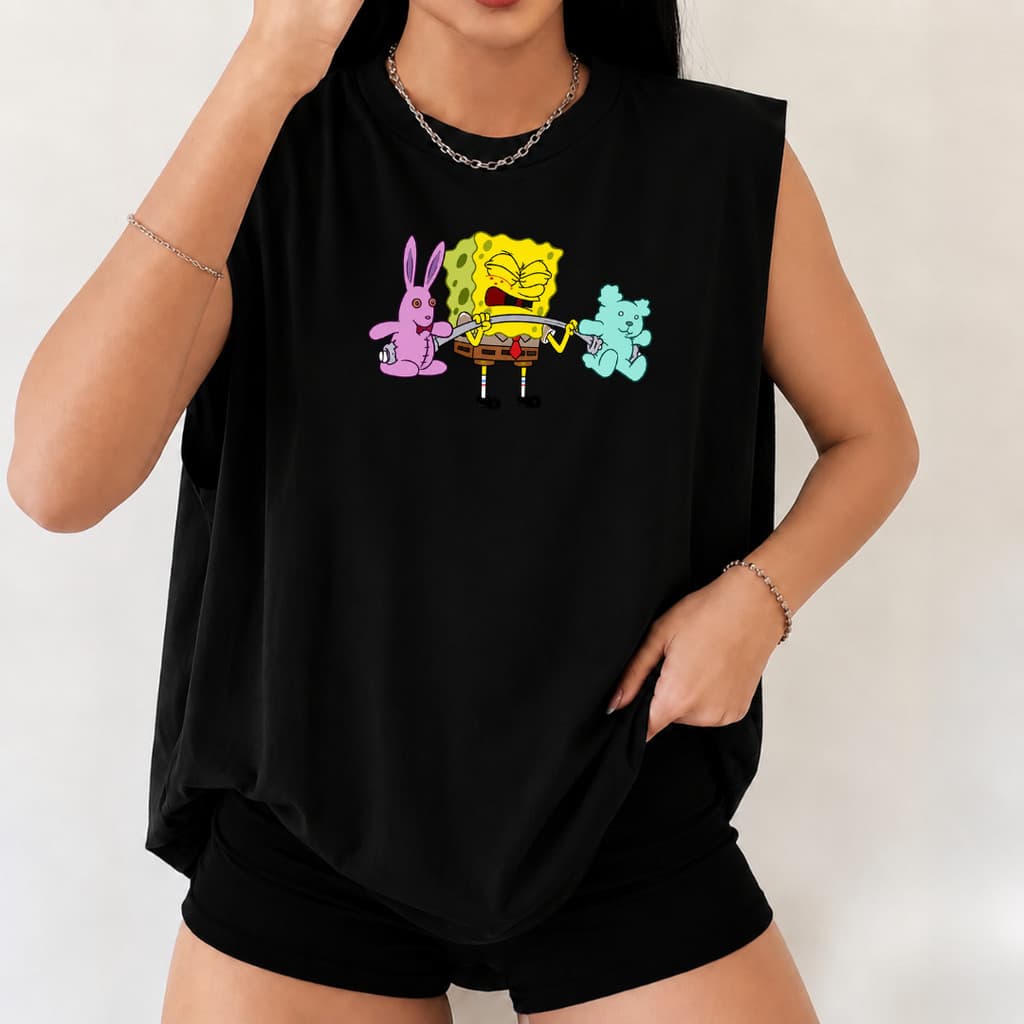 Regata Machão unissex "Suar Agora, Lanchar Depois" Academia Crossfit Donut Halter Engraçada Estilosa