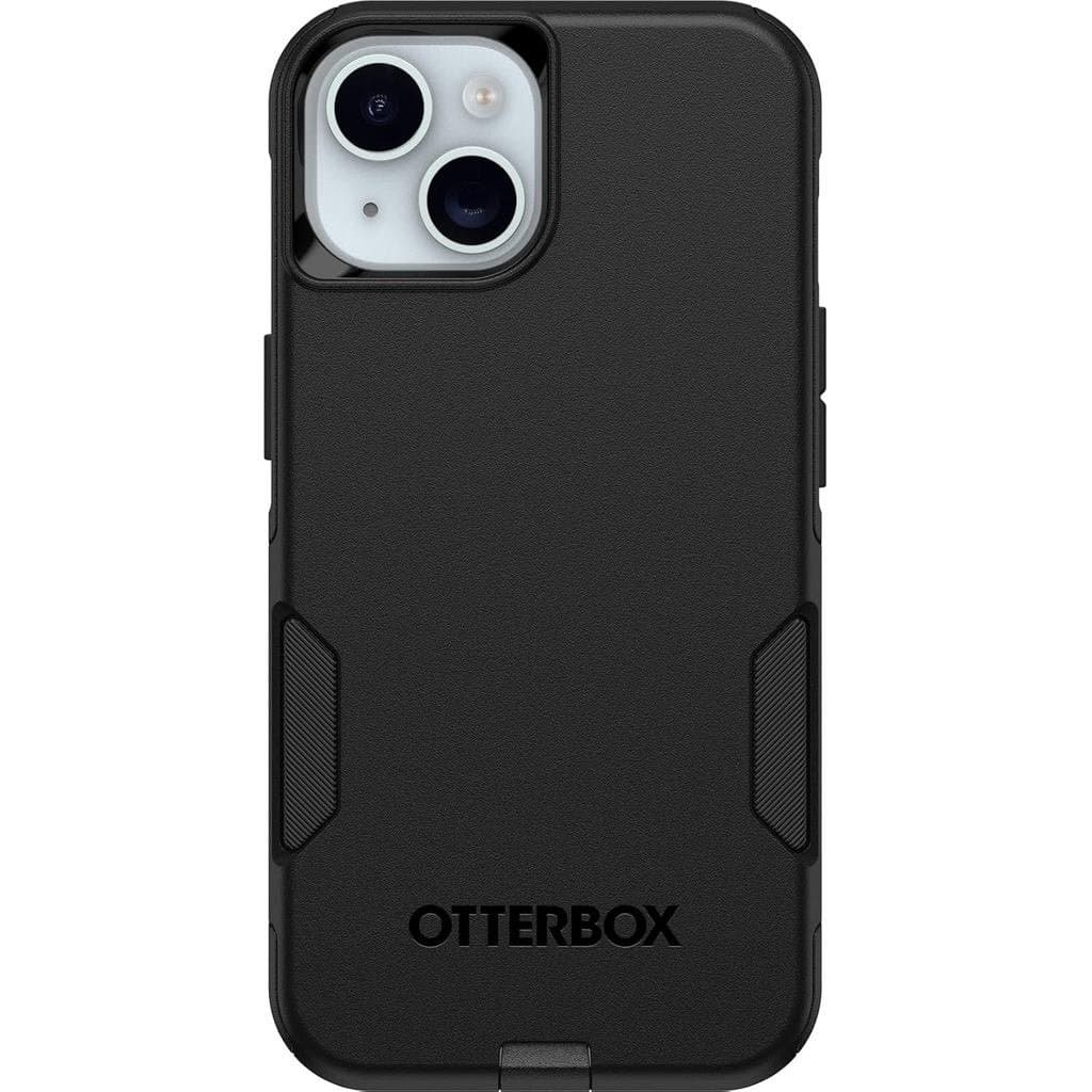 Capa OtterBox 16e, 15, 14 e 13 da Série Commuter - Preta, Fina e Resistente, Compatível com Bolsos, com Proteção para Po