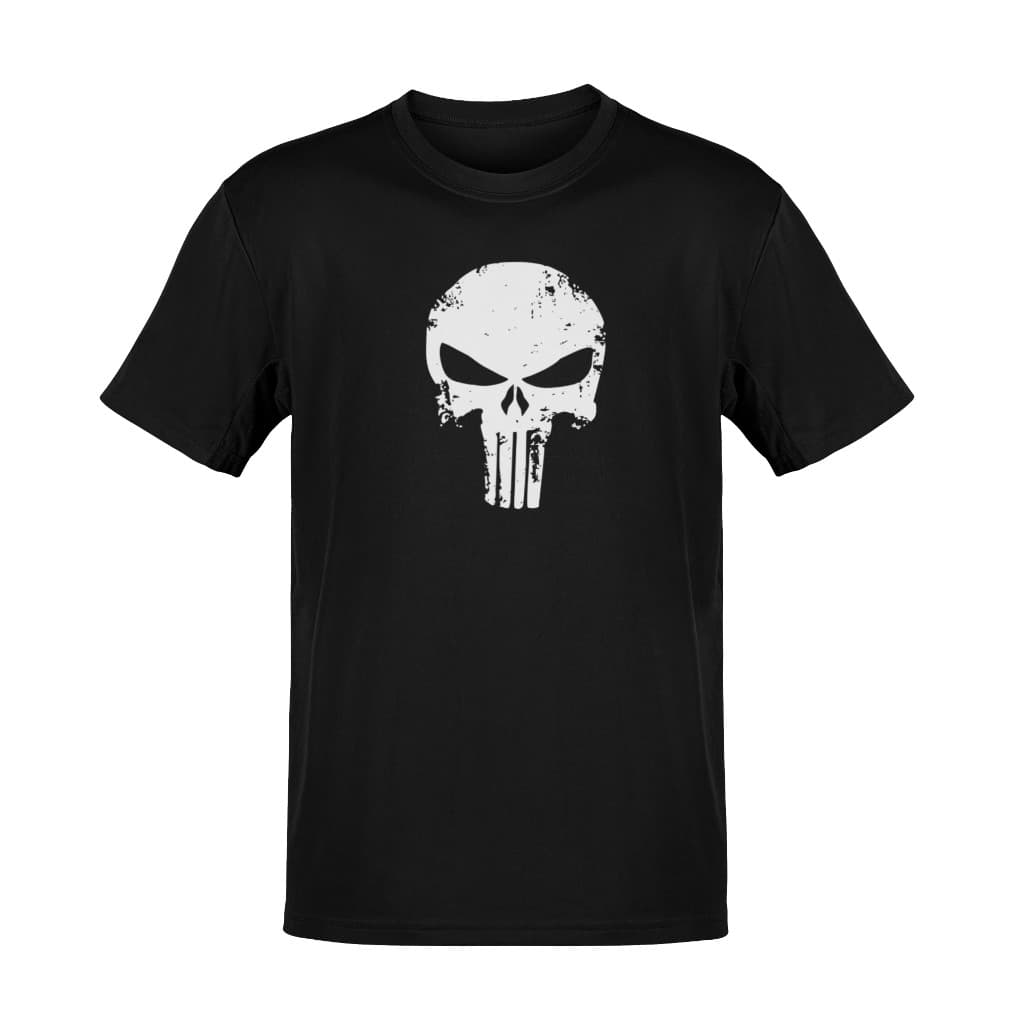 Camiseta The Punisher Justiceiro Vingador camisa unissex estampado em algodão