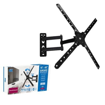 Suporte TV Tri-Articulado 10" a 60"  PX11 Preto Pix