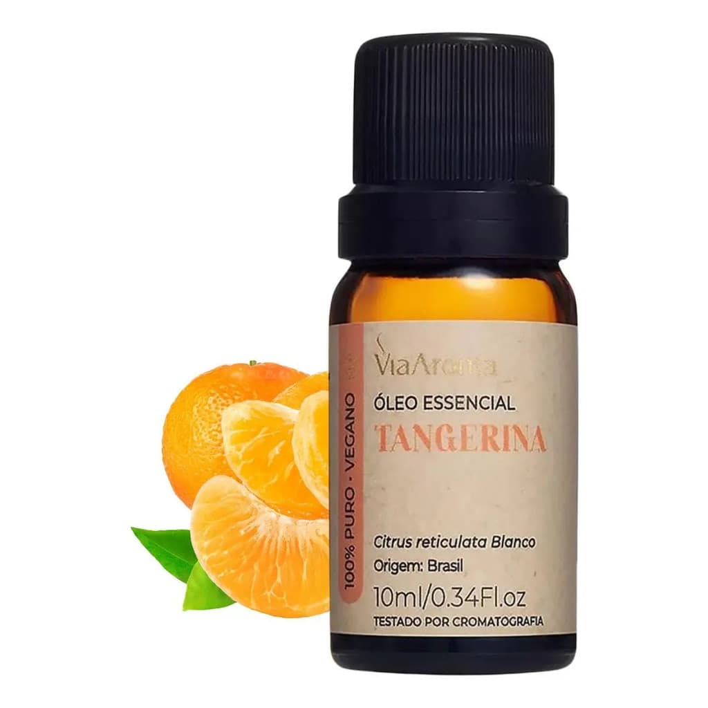 Óleo Essencial De Tangerina 10ml - Via Aroma