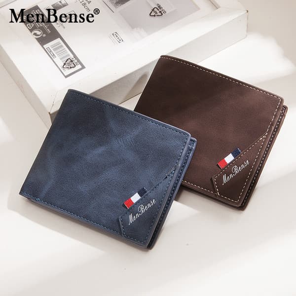 | carteira masculina pequena | carteira masculina original 【carteira couro】 ▲Masculino MenBense estilo curto c