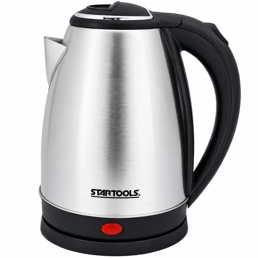 Chaleira Jarra Elétrica Startools Inox 1000w 2l Café Chá