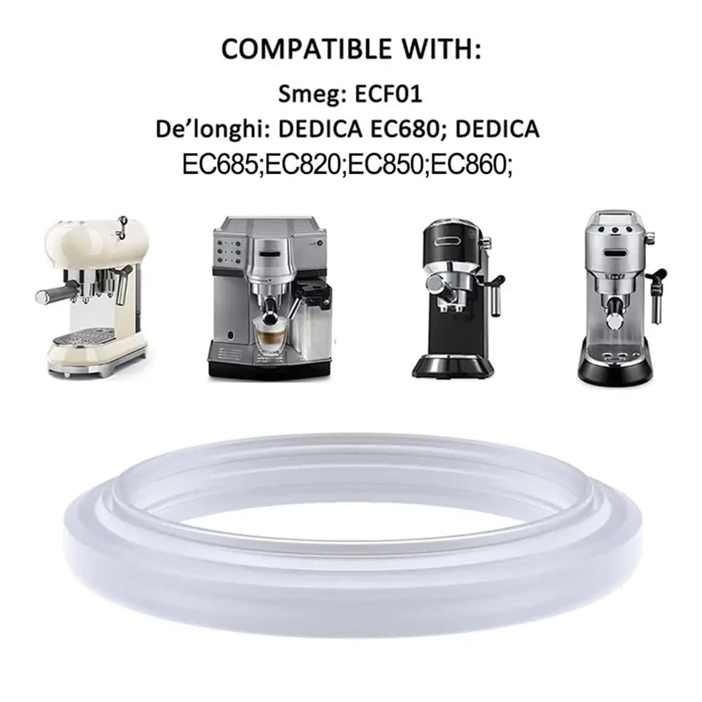 1PC Máquina De Café Silicone Cabeça De Fermentação Junta O-Ring Anéis De Vedação Peça Profissional Para DeLonghi EC685/E