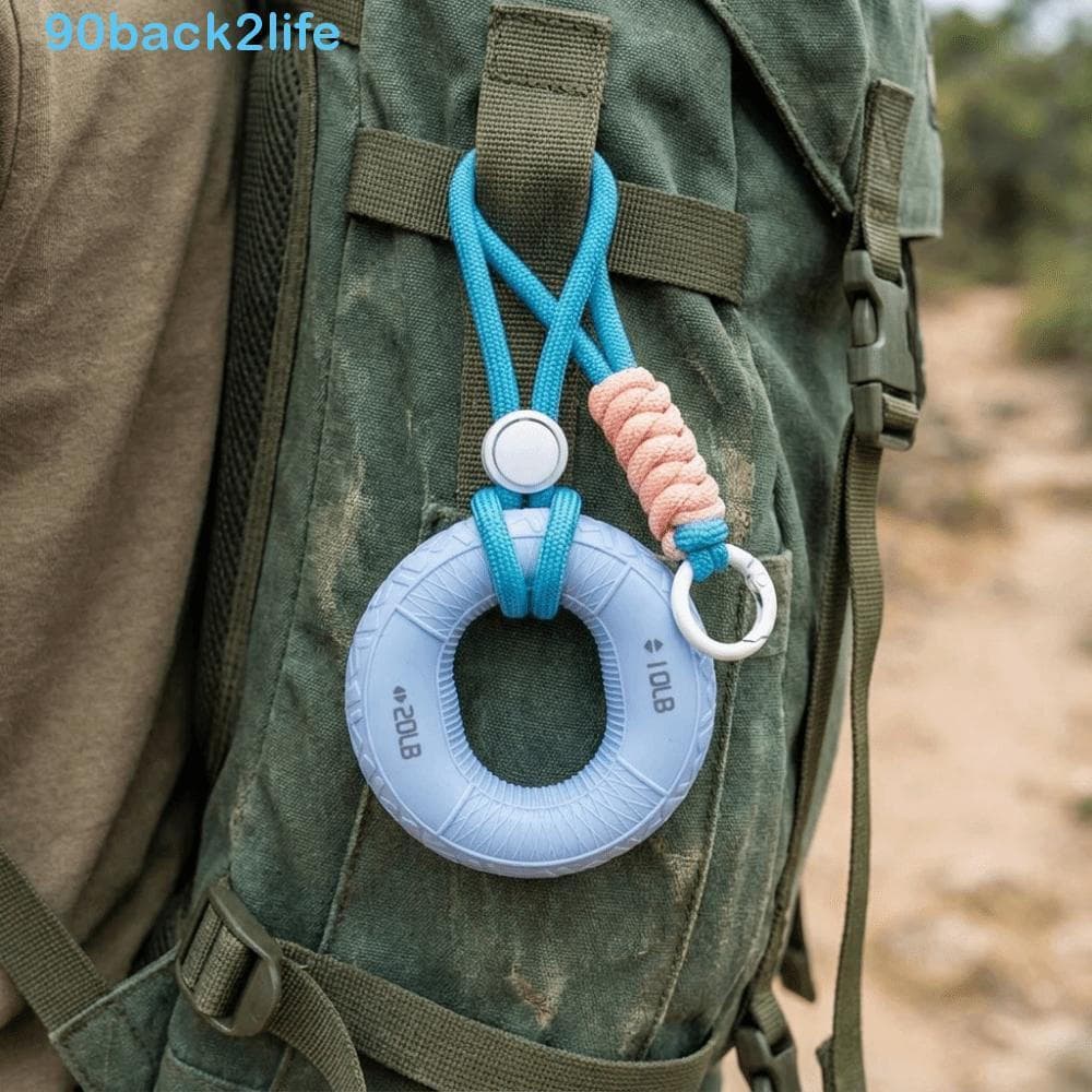 Chaveiro De Aperto De Mão BRBLIFE 10-60LB , Treinador De Força Energia Dupla De Silicone , Corretores De Dedo