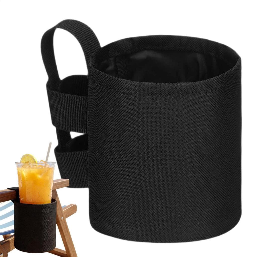 Porta-copos para cadeira, organizador de bebidas de praia em tecido Oxford 600d alpilyn3br