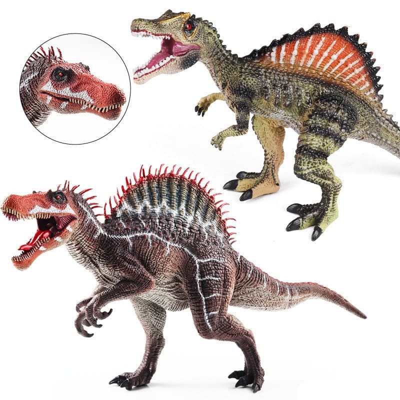Jurassic Dinossaur Brinquedo Spinosaurus Action Figures Open Mouth Tyrannosaurus Animals Model Collection Kid Toy Gift