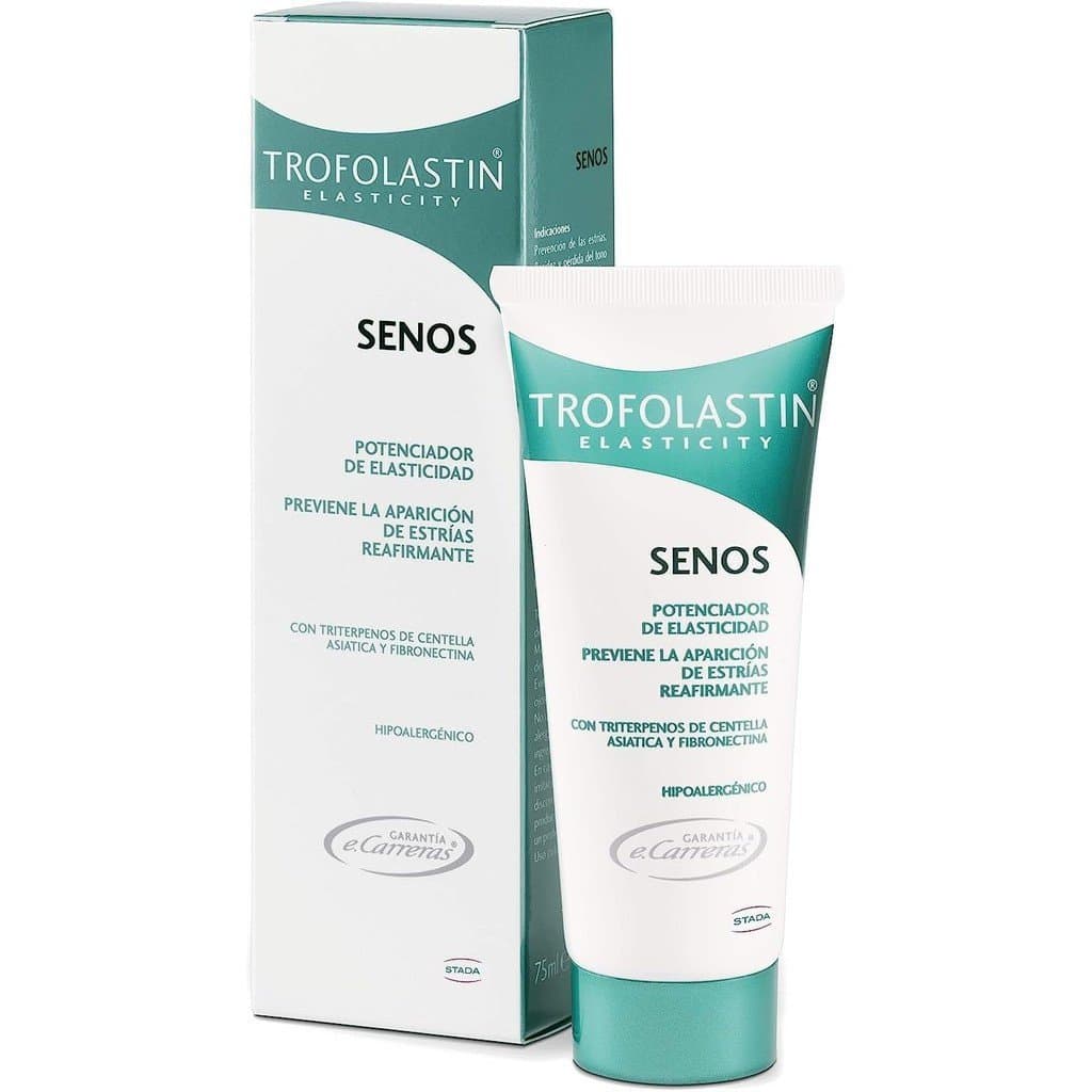 Trofolastin - Creme Firmador para os Seios - Creme para prevenir estrias no peito, reconstruir e firmar a pele - Contém