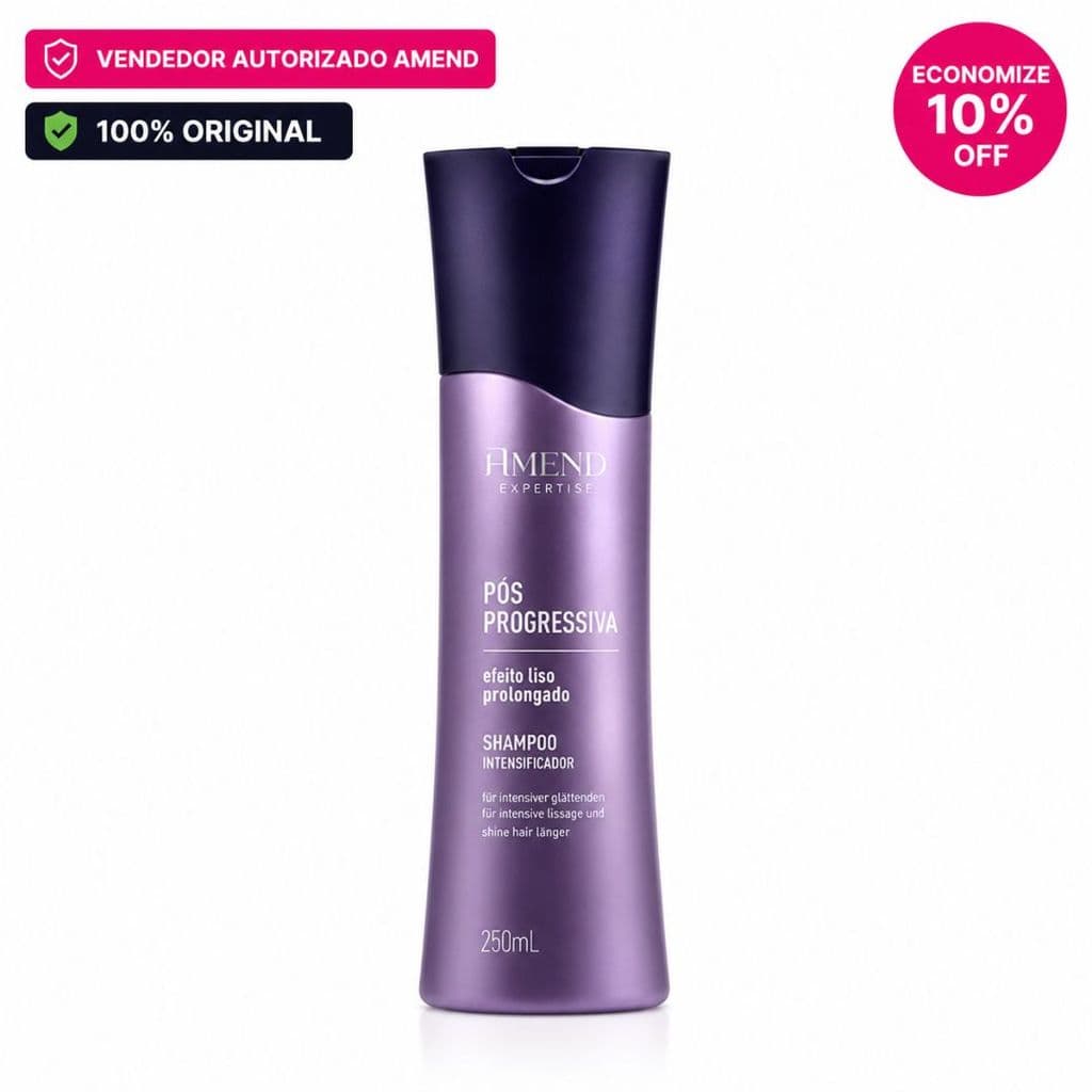 Shampoo Intensificador Amend Expertise Pós Progressiva 250ML