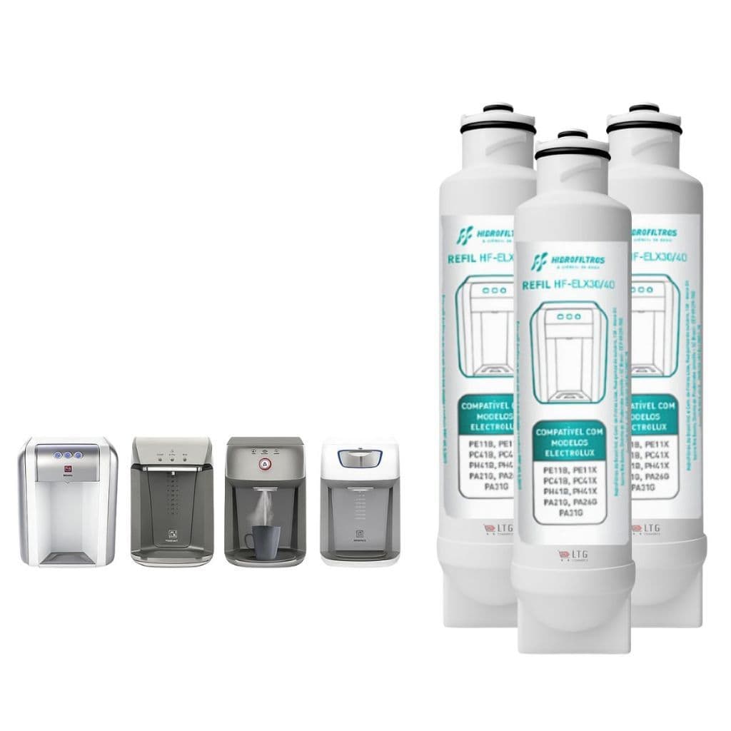 Kit 3 Refil Compatível Electrolux Pe11x Pe11b Pa21g 26g.