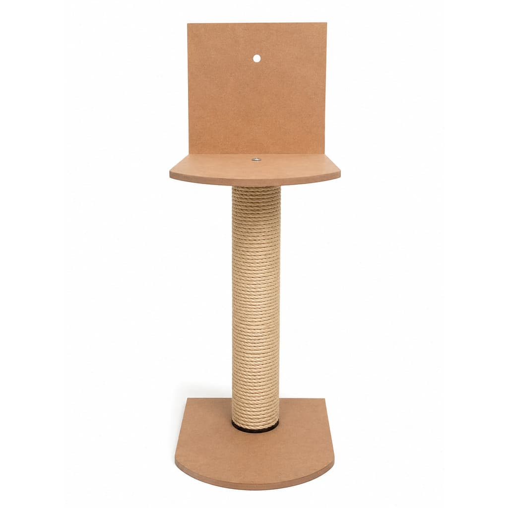 Arranhador de Parede Cat Wall 54 cm | Sisal Natural e MDF