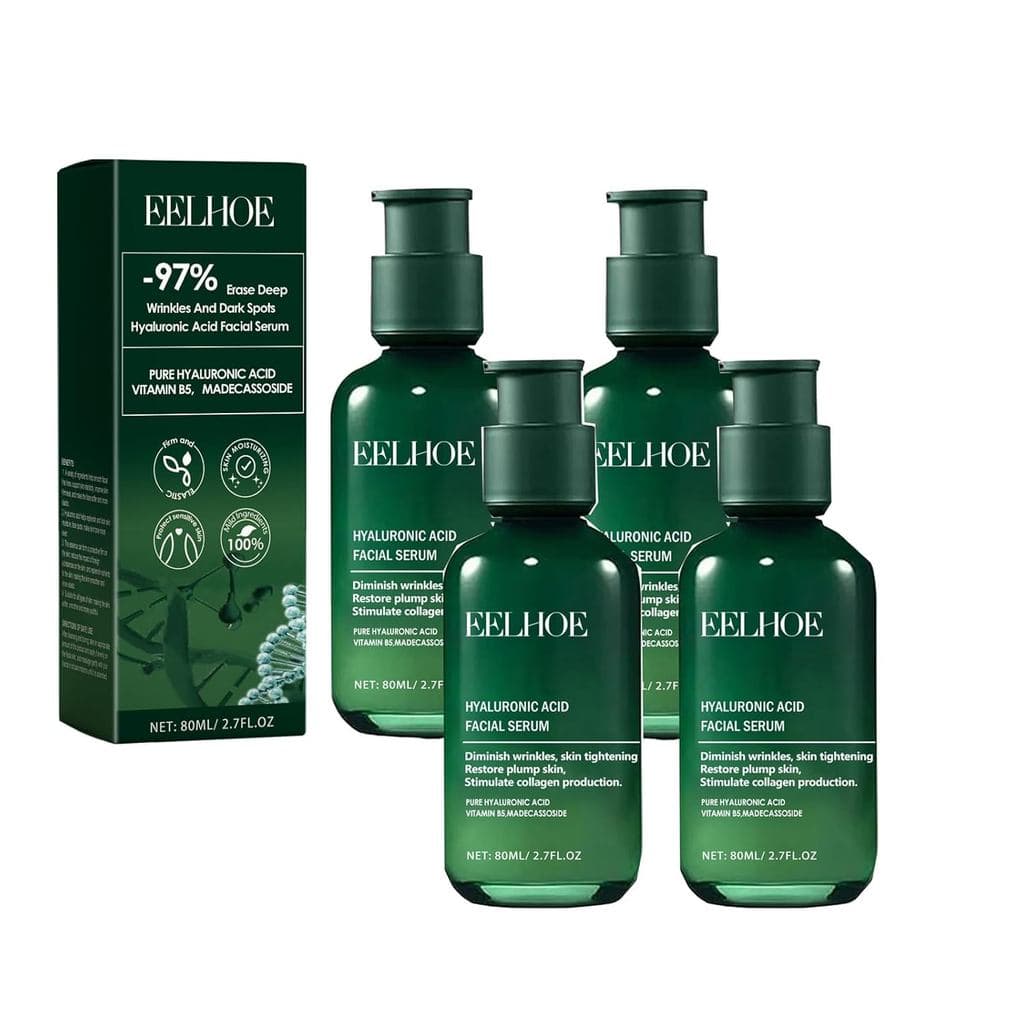 Sérum Rejuvenescedor e Firmador da Pele, Sérum Facial com Ácido Hialurônico, Sérum Firmador para Rosto e Pescoço, Loção