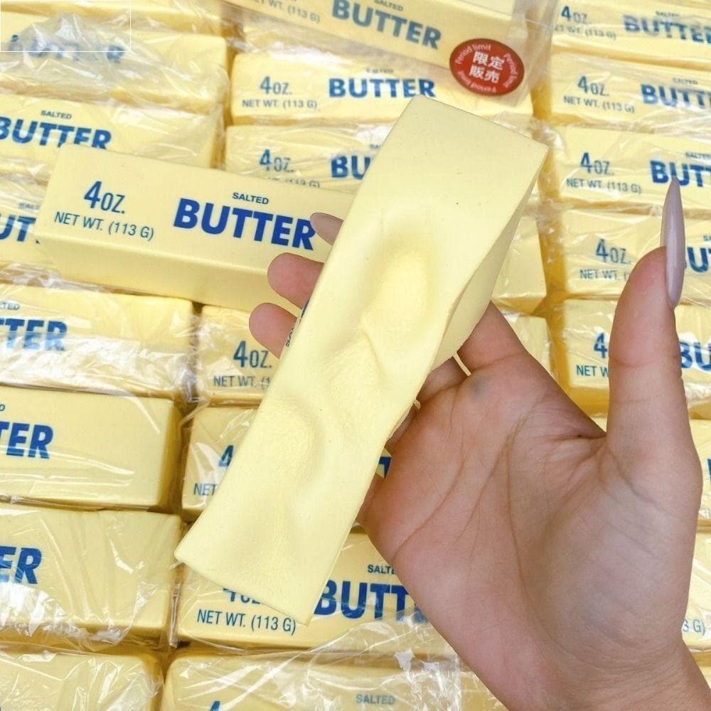 Manteiga Vara Squeeze Toy , Anti Stress Relax Butter Bar , Sensory Stretch Fidget