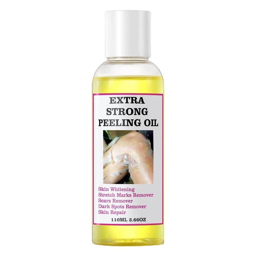 Óleo Esfoliante Amarelo de Alta Potência para Clareamento da Pele dos Nós dos Dedos e Remoção de Manchas Escuras 110ml P