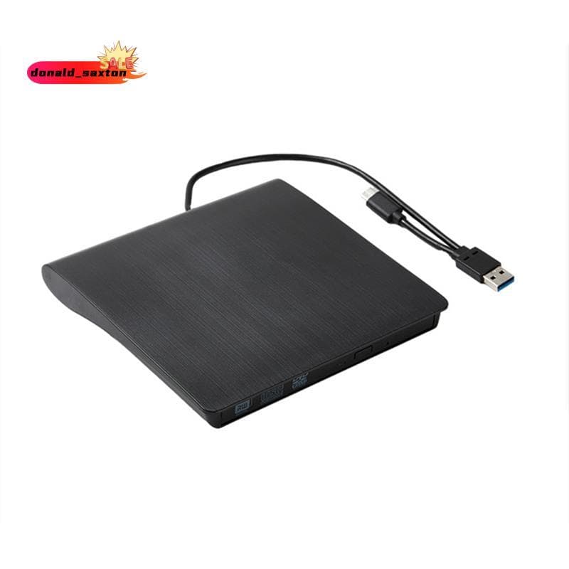 [Velocidade Rápida D] Gravador De DVD USB 3.0 Tipo-C Sem Driver Para PC Laptop