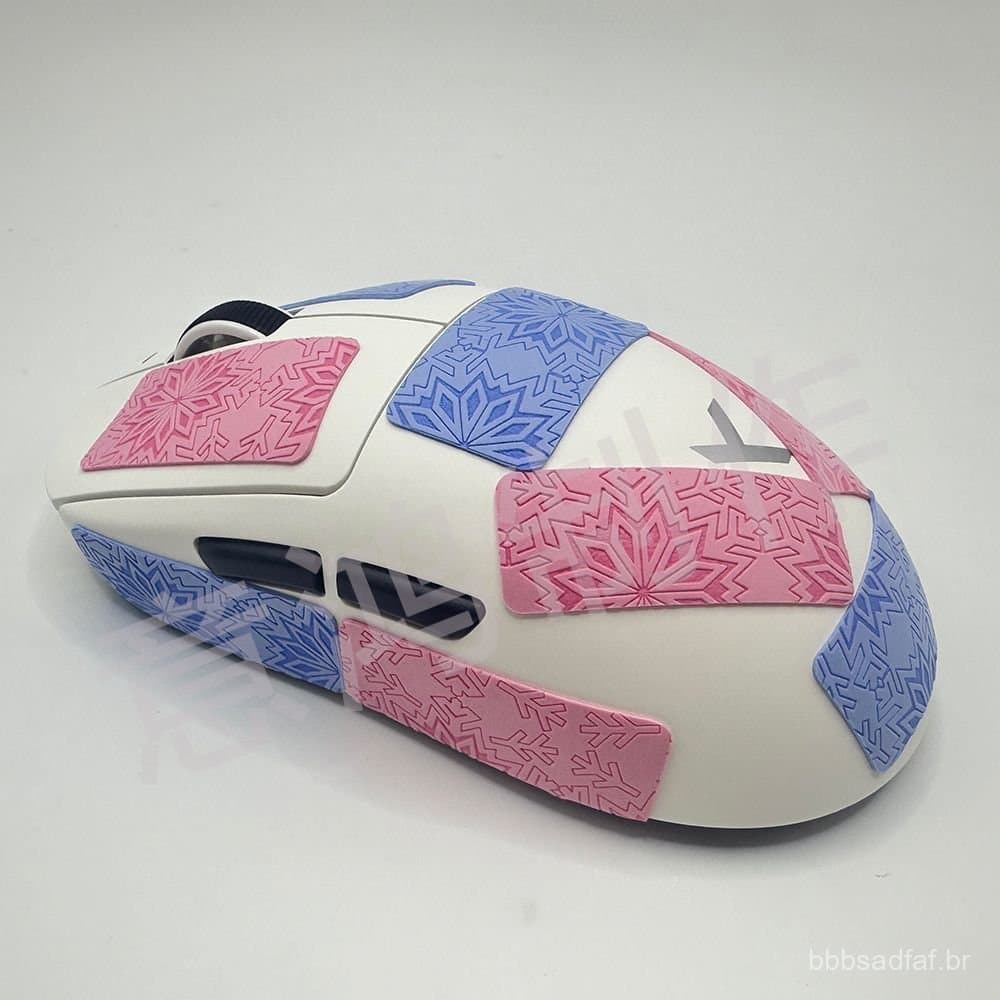 Novo mouse pad universal DIY sem necessidade de corte, antiderrapante, absorvente de suor, em couro, para jogos, confort