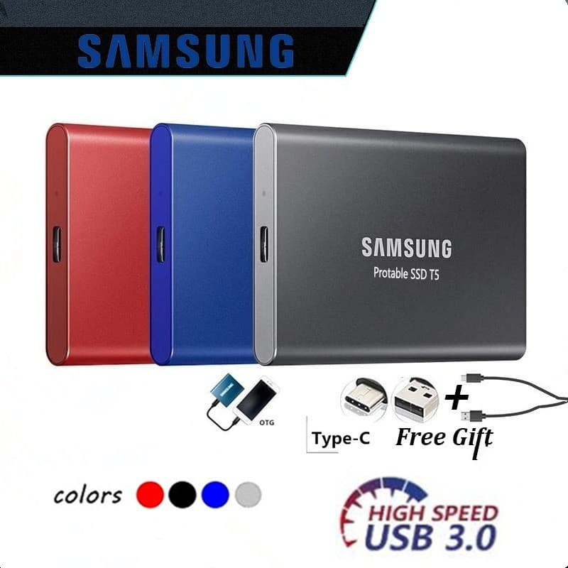 Disco Rígido Externo HD2TB 1TB 64TB 32TB 16TB SSD 8TB 4TB USB 3.1 Tipo C Interface De Alta Qualidade